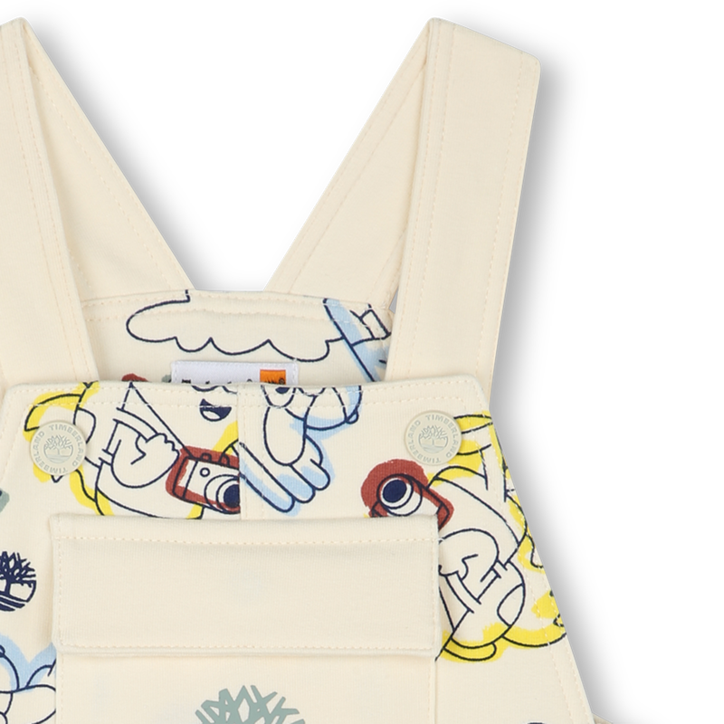 Tuinbroek met kleurenprint TIMBERLAND 
                        BOY
