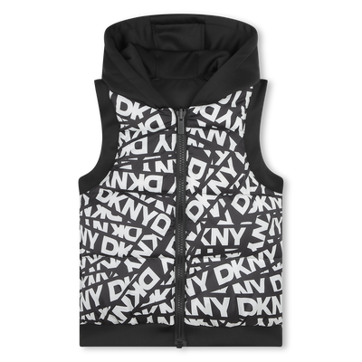 Mouwloze anorak met capuchon DKNY UNISEX