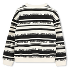 Gestreepte sweater KARL LAGERFELD KIDS 
                    BOY