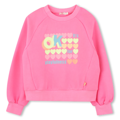 Fleece sweatshirt BILLIEBLUSH GIRL