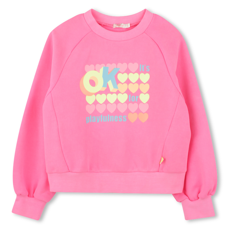 Fleece sweatshirt BILLIEBLUSH 
                        GIRL