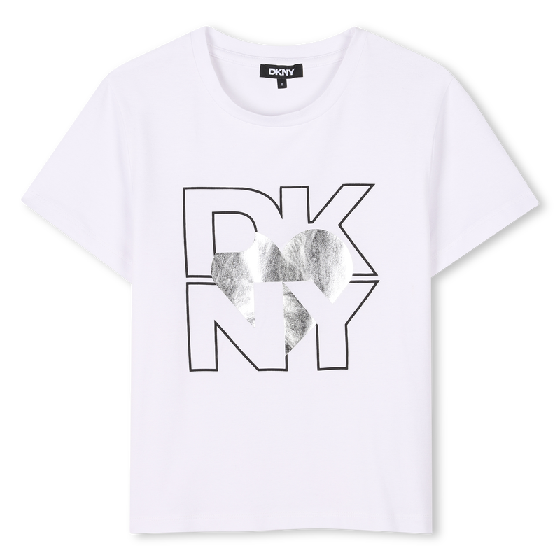 T-shirt met korte mouwen DKNY 
                        GIRL