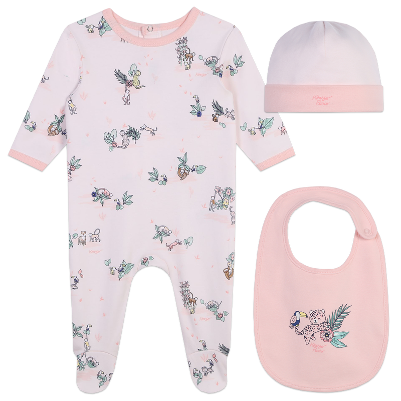 Pyjama, muts en slabbetje KENZO KIDS 
                        GIRL