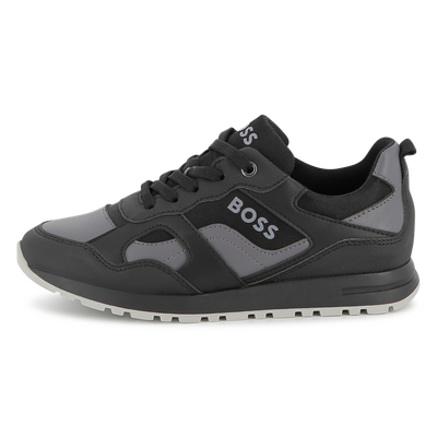 Sneakers van imitatie en canvas BOSS BOY