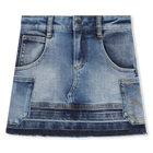 Spijkerrok, versleten effect MARC JACOBS 
                    GIRL