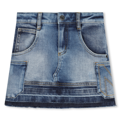 Spijkerrok, versleten effect MARC JACOBS GIRL