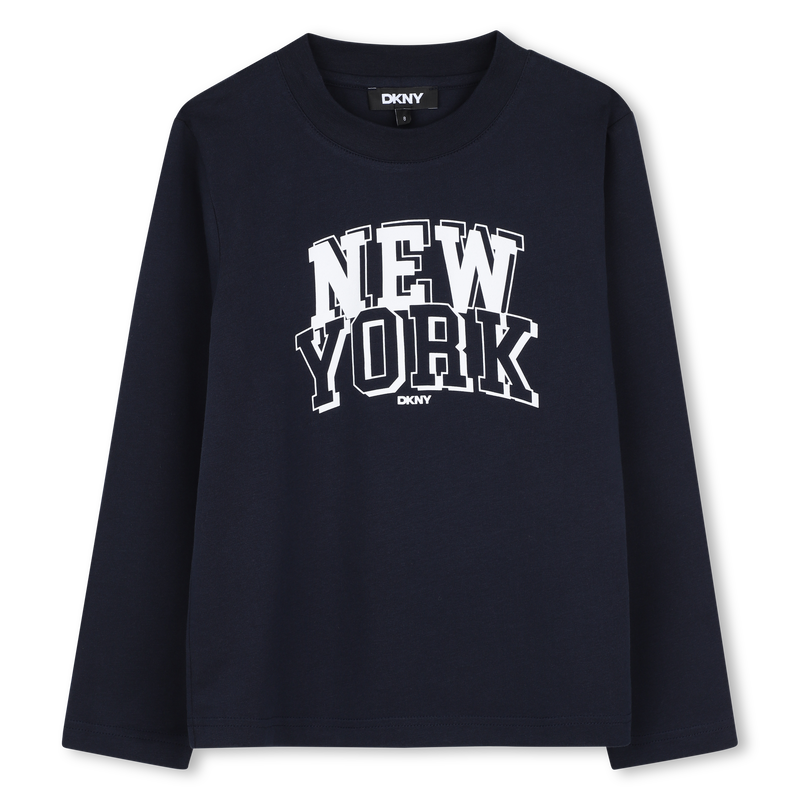 T-shirt met lange mouwen DKNY 
                        BOY