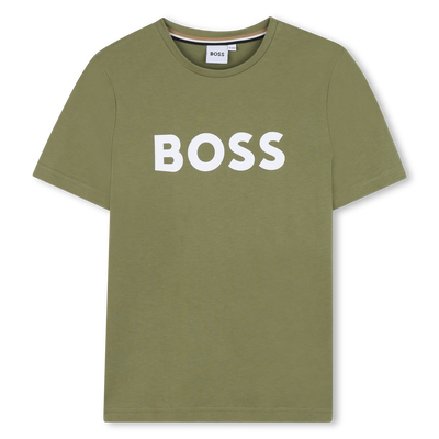 Katoenen T-shirt korte mouwen BOSS BOY