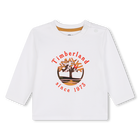 T-shirt met logoprint TIMBERLAND 
                    BOY