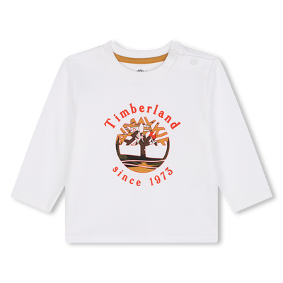 T-shirt met logoprint TIMBERLAND BOY