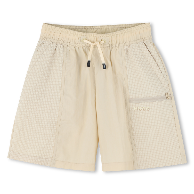 Bermuda met elastische taille HUGO 
                        JONGEN