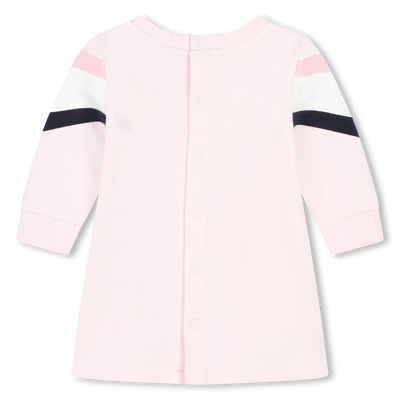 Uitlopende jurk van fleece BOSS GIRL