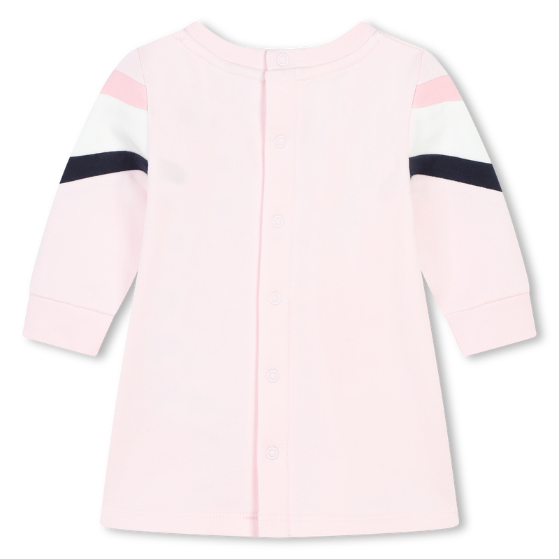 Uitlopende jurk van fleece BOSS 
                        GIRL