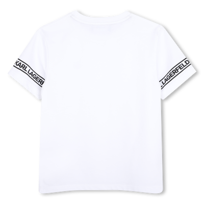 T-shirt met korte mouwen KARL LAGERFELD KIDS BOY