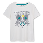 T-shirt met korte mouwen KIDS AROUND 
                    GIRL