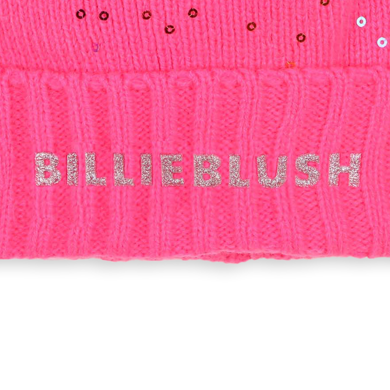 Muts met pompon en lovertjes BILLIEBLUSH 
                        GIRL