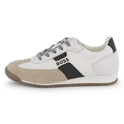 SNEAKERS MET VETERS BOSS BOY