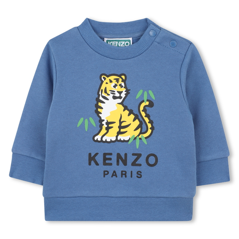 Sweatshirt en broek in fleece KENZO KIDS 
                        UNISEX