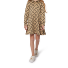 Jurk met rits en lange mouwen MICHAEL KORS 
                    GIRL