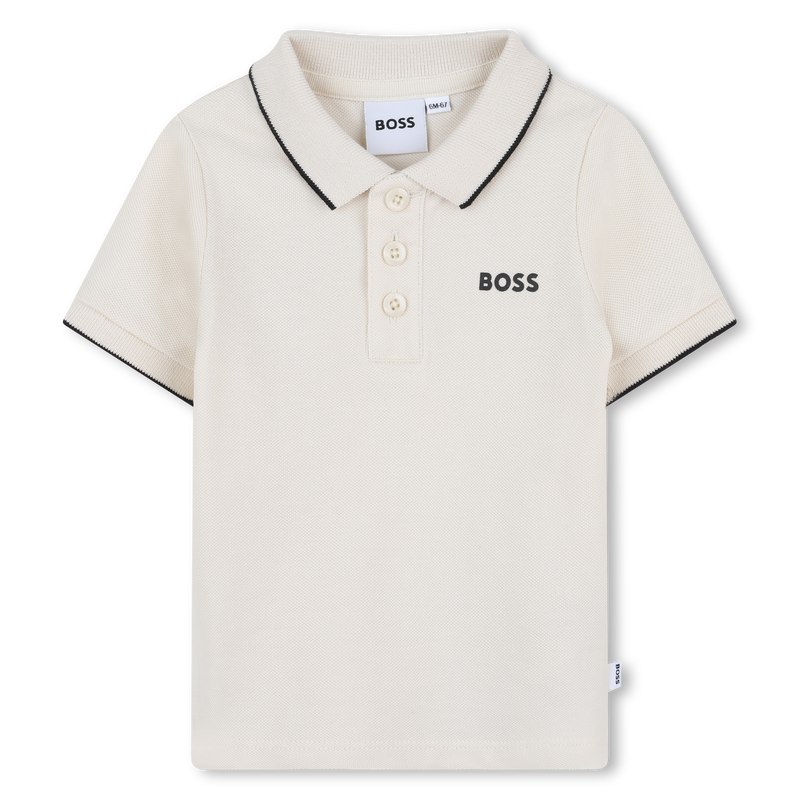 Polo met korte mouwen BOSS 
                        BOY