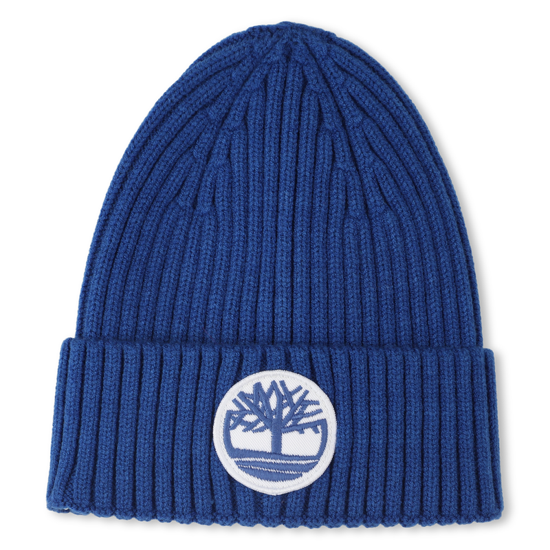 Gebreide badge muts met logo TIMBERLAND 
                        BOY