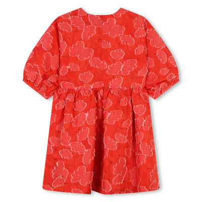 Feestelijke jurk met rits KENZO KIDS GIRL