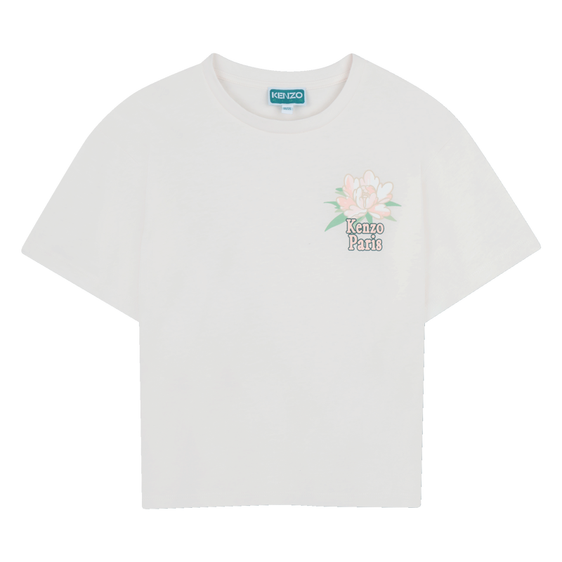 T-SHIRT MET KORTE MOUWEN KENZO KIDS 
                        GIRL