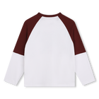 Tweekleurig T-shirt met print TIMBERLAND 
                    BOY