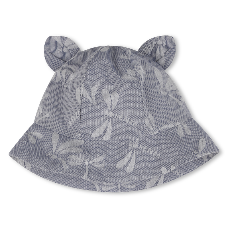 T-SHIRT, BUCKET HAT EN BRETELS SET KENZO KIDS 
                        GIRL
