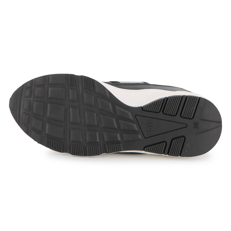 SNEAKERS VAN RUNDLEER BOSS 
                        BOY