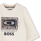T-shirt met lange mouwen BOSS 
                    BOY