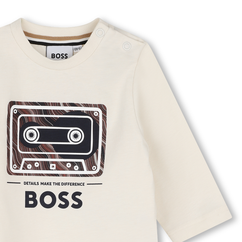 T-shirt met lange mouwen BOSS 
                        BOY