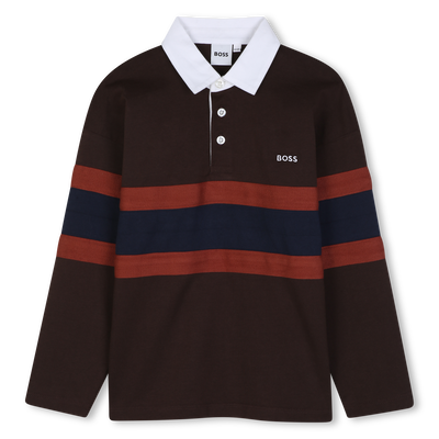Polo met lange mouwen BOSS BOY