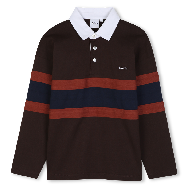 Polo met lange mouwen BOSS 
                        BOY