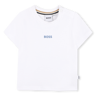 T-shirt met korte mouwen BOSS 
                    BOY