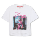 T-shirt met korte mouwen HUGO 
                    GIRL