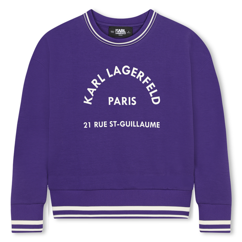 Sweatshirt met print KARL LAGERFELD KIDS 
                        GIRL