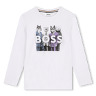 T-shirt met lange mouwen BOSS 
                    BOY