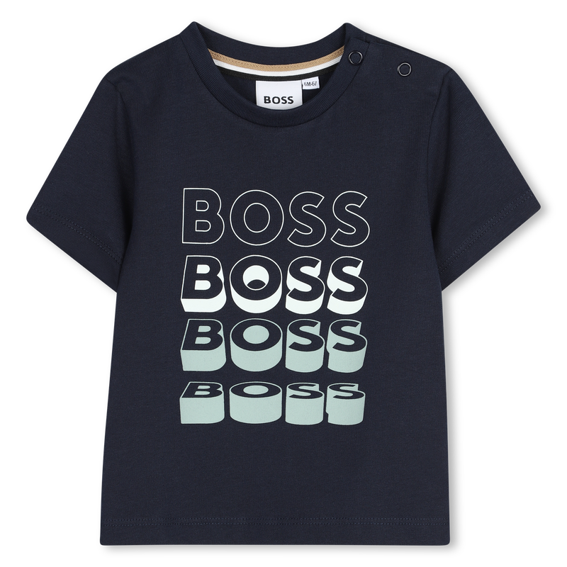 T-shirt met korte mouwen BOSS 
                        BOY