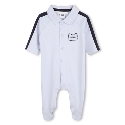 PYJAMA MET DRUKKNOOPSLUITING BOSS BOY