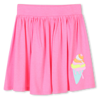 Wijd uitlopende rok met badge BILLIEBLUSH 
                    GIRL