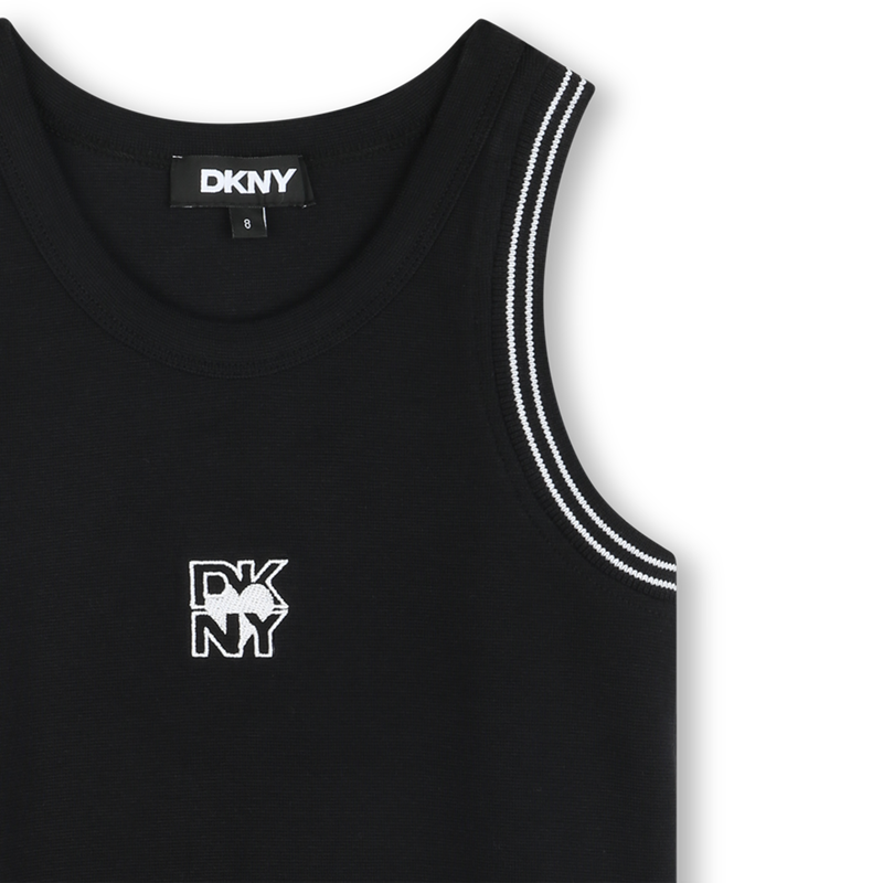 Geribbelde singlet DKNY 
                        GIRL