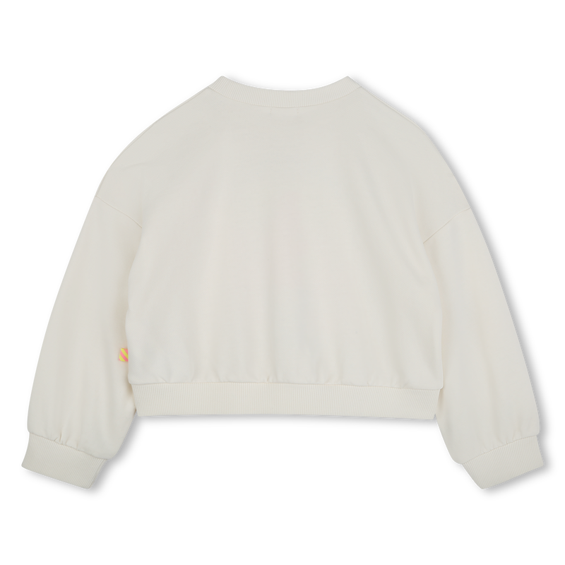 Sweater van fleecekatoen BILLIEBLUSH 
                        GIRL