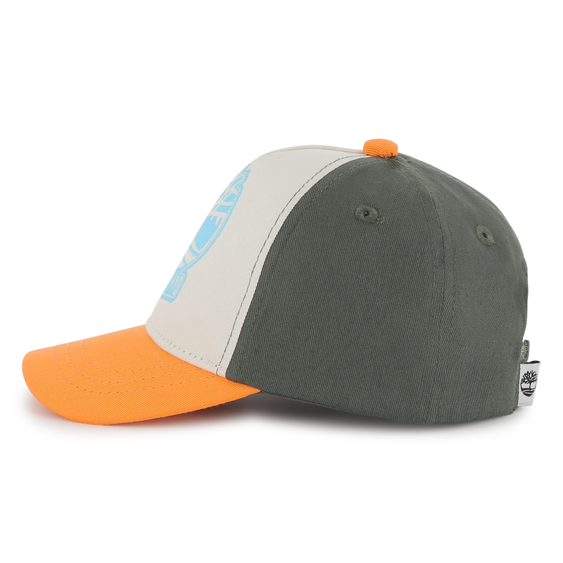 Driekleurige pet, klittenband TIMBERLAND 
                        BOY