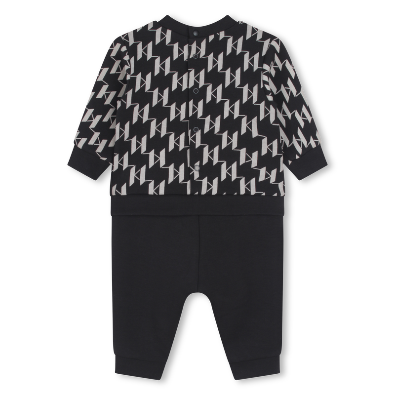 Jumpsuit met print KARL LAGERFELD KIDS 
                        BOY