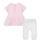Jurk en legging set KARL LAGERFELD KIDS 
                    GIRL