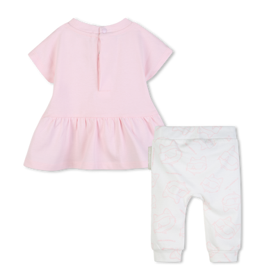 JURK EN LEGGING SET KARL LAGERFELD KIDS GIRL