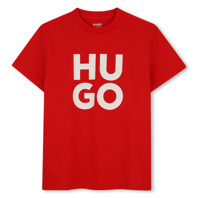 T-shirt met korte mouwen HUGO JONGEN