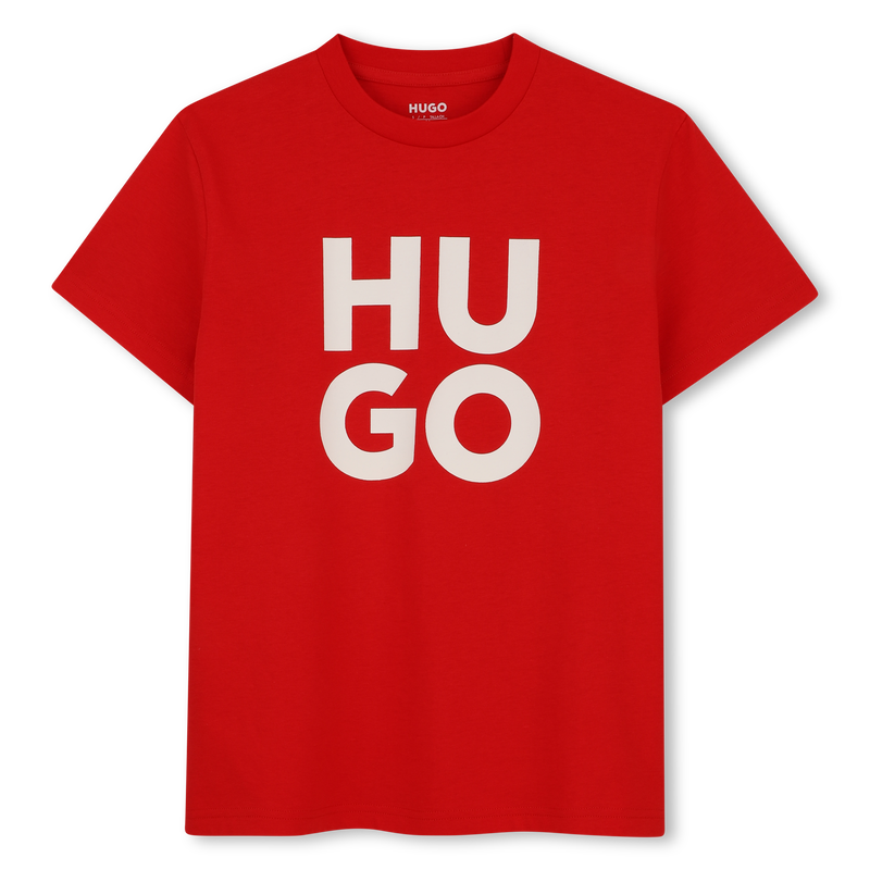 T-shirt met korte mouwen HUGO 
                        JONGEN