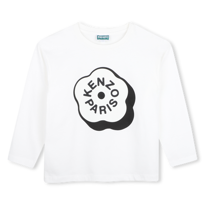 T-shirt met lange mouwen KENZO KIDS GIRL